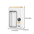 thumbnail image 2 of EGYMEN Automatic Spray Aroma Diffuser, Intelligent Home Air Freshener and Deodorizer, Long-lasting Fragrance Dispenser for Bedroom, Wall Mounted Atomizing Perfume Machine, 2 of 5