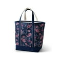 thumbnail image 3 of Lands' End Large Print 5 Pocket Open Top Canvas Tote Bag, 3 of 3