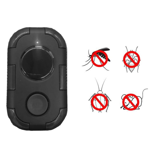Repelente De Mosquitos Ultrasónico Repelente Electrónico De Plagas Para Restaurante Cocina Camping Repelente De Insectos Portátil Con Carga Usb Methold HA035466-00
