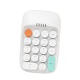 thumbnail image 4 of Teclado numérico para computadora portátil de 18 teclas, teclado digital de contabilidad silenciosa de 18 teclas blanco, 4 of 9