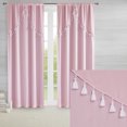 thumbnail image 3 of Home Essence Apartment Daisy 100% Total Blackout Panel with Attached Scallop Tassel Valance, 3 of 10