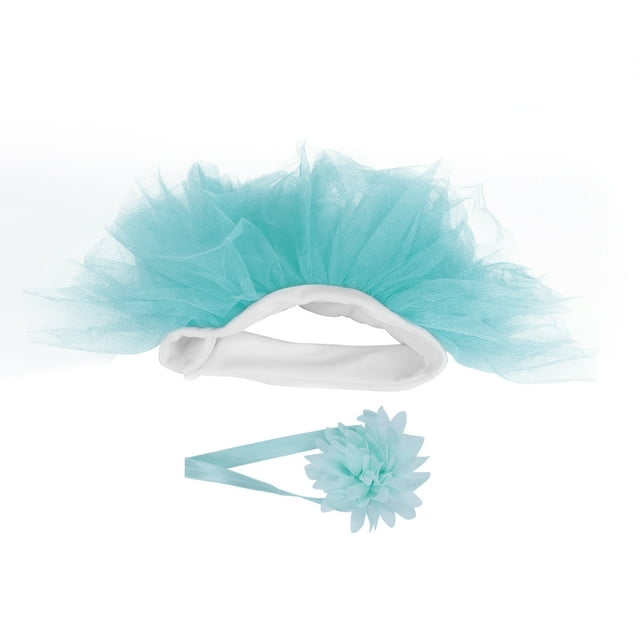 Falda abullonada para fotografía de bebés y niñas, accesorio para fotografía de bebés, color verde menta