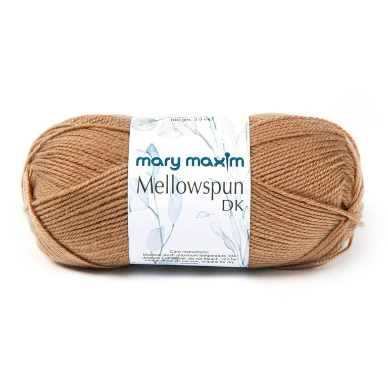 Big Acrylic Craft - Mary Maxim Mellowspun DK Yarn in 33 Hues