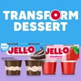 thumbnail image 6 of Jell-O Chocolate Vanilla Swirls Sugar Free Pudding Cups Snack, 4 Ct Cups, 6 of 17