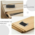 thumbnail image 4 of Miangastore Replacement Foot Pedal Black 4Set 2.4x1.7x0.3in, 4 of 7