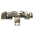 thumbnail image 1 of Trailer Truck Set, Exquisite Detail Mini Size Alloy Engineering Car 1: 64 Vivid Design Simulation Alloy ABS Paint Spraying  For Children For Party Game Type A,Type B,Type C,Type D, 1 of 8