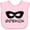 AD-Pink, variant on Inktastic Sidekick Kids Superhero Mask Boys or Girls Baby Bib