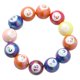 thumbnail image 2 of Pulsera de cuentas Strade Fareast Limited colorida con números para amantes del billar, 2 of 8