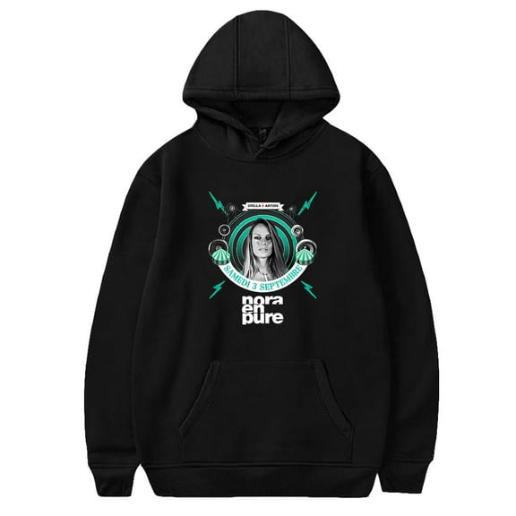 Nora En Pure Tour 2024 Hoodie Unisex Daily Commuter Fashion Printed Pullover