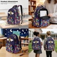 thumbnail image 3 of Kuiaobaty Bee Flower Print 3 Piece Backpack Set with Lunch Bag for Kids Insulated Lunch Box Pencil Case with Zipper Multi Pockets Backpack with Matching Pencil Pouch for School Travel, 3 of 7