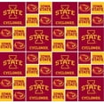 thumbnail image 2 of Iowa State University Fabric Fine Cotton Classic Geometric Design-Sold by the Yard, 2 of 2