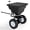 Black, variant on Memoryfield 85 lb Tow-Behind Broadcast Spreader, Lawn & Garden Pull-Behind Fertilizer Spreader with 10" Pneumatic Tires & Adjustable Flow Control, for Seed, Salt & Ice Melt, Black