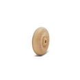 thumbnail image 3 of Classic Mini Wooden Wheels, Great for Crafts Too, 1-3/4 Inch Diameter, 9/16 Inch Thick, 1/4 Inch Hole, Pack of 100, by Woodpeckers, 3 of 8