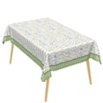 thumbnail image 7 of Vintage Green Floral Rectangle Tablecloth,Stain Resistant Waterproof Table Cover for Rustic Home Kitchen Decor,60x70 Inch, 7 of 7