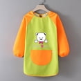 thumbnail image 1 of Mascarilla impermeable de invierno para niños, delantal con estampado de pintura artística para estudio, para comer en la escuela, para guarderías y antipolvo, 1 of 5