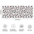 thumbnail image 3 of White Cow Spot Pattern Bathroom Rugs Mat,Non Slip Microfiber Bathroom Rug,Rubber Backing,Soft Bathroom Mats for Bathroom Floor,Tub and Shower,60x24in(150x60cm), 3 of 5