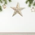 thumbnail image 2 of Gold Metal Embossed Star Decor (11.8"), 2 of 3