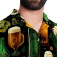 thumbnail image 5 of Saint Patrick's Day Men's Casual Short Sleeve Button Down Shirts - Printed Summer Beach Tops for Men and Women, 5 of 6