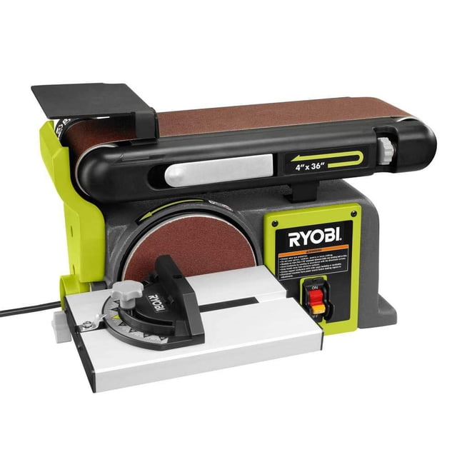 Lijadora de mesa RYOBI BD4601G 120 V 4x36 Cinturón/disco verde