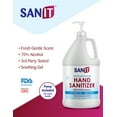 thumbnail image 4 of Sanit Moisturizing Hand Sanitizer Gel - Advanced Formula with Vitamin E and Aloe Vera - Soothing Gel, Fresh Scent, Made in USA - 1 Gallon with Easy to Use Pump, 4 of 4