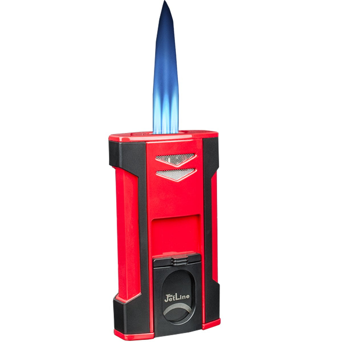 V6 Desktop 6 Flame Torch Lighter (Red)