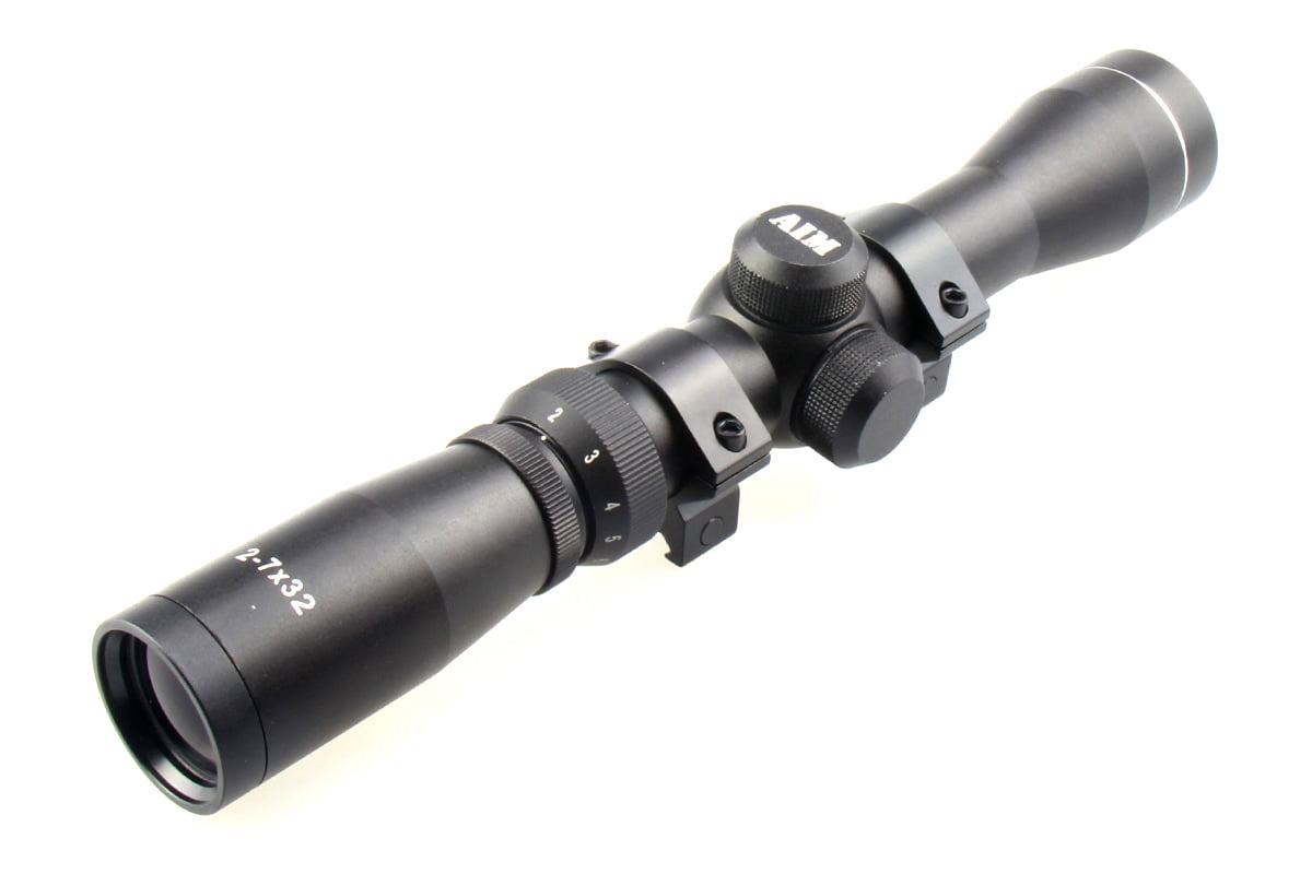 Mosin Nagant 2-7x32 Long Eye Relief Scope Fits Mosin Nagant 1891/30 M39