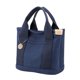 thumbnail image 1 of Bolso de mano pequeño perfecl para mujer bolso de compras con bolsillos materiales duraderos Azul oscuro, 1 of 8