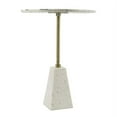 thumbnail image 2 of Brass Inlay with Pattern Table with Marble Base, 2 of 4