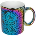 thumbnail image 3 of Dungeons & Dragons 820044 16 oz Dungeons & Dragons Rainbow D20 Mug, 3 of 6