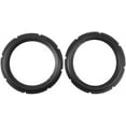 thumbnail image 1 of y 2 x 10 Black Perforated Rubber Replacement Rings for Speakers or DIY, 1 of 5
