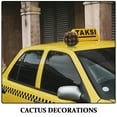 thumbnail image 3 of HAKIDZEL 2 Pcs Ornements d'Antenne de Voiture en Mousse Verte Cactus pour Style Routier Accrocheur, 3 of 6