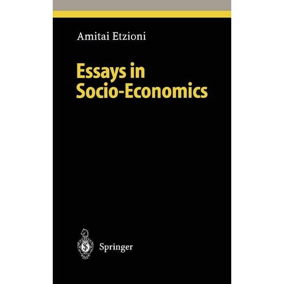 Ethical Economy Essays in Socio-Economics, (Hardcover)