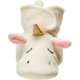 thumbnail image 2 of Hudson Baby Infant and Toddler Girl Cozy Fleece Booties, Modern Unicorn, 18-24 Months, 2 of 7
