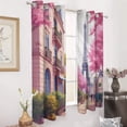 thumbnail image 3 of Charming Parisian Street Scene Luxury Window Curtains Blinds for Living Room Kids Bedroom Bathroom Kicthen Door Home Decor 2 Panels, 3 of 6