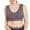 Gray, variant on Bigersell No Wire Bras for Women V-Neck Wire-Free Bra Support Women Yoga Bras T-Shirt Bra Style R-211 Basic Bra Strap Nylon Back-Smoothing Bra Feature Everyday Bras Underwear Gray S