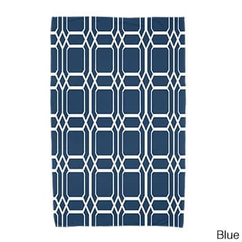 Simply Daisy 30" x 60" O the Fun Geometric Print Beach Towel