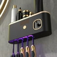 thumbnail image 2 of Specollect Toothbrush Holders for Bathrooms, UV Toothbrush Sanitizer and Holder Smart Home Bathroom Accessories, Electric Toothbrush Holder Wall Mounted with Toothpaste Dispenser Bathroom Decor, 2 of 8