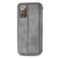thumbnail image 4 of Galaxy Note 20 Case Cover, Allytech PU Leather Slim Fit Credit Cards Holder Anti-scratch Book Style Shock Protection Wireless Charging Support Wallet Case Cover for Samsung Galaxy Note 20,Gray, 4 of 13