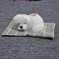 thumbnail image 3 of Ludlz Realistic Sleeping Dog Plush Doll Sound Mat Home Car Cashboard Decoration Gift, 3 of 7