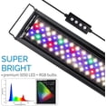 thumbnail image 2 of hygger 36W Advanced LED Aquarium Light, Full Spectrum Fish Tank Light, 24/7 Lighting Cycle Timer 6 Colors 5 Intensity Customize, for Freshwater Planted Tank, 2 of 8
