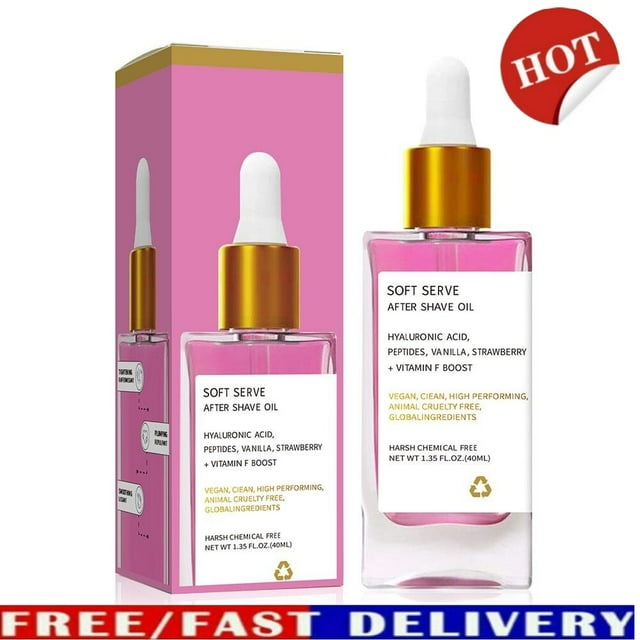 Aceite para después del afeitado Truly Beauty para una piel suave Aceite para después del afeitado Soft Serve 1.35 oz Mejor
