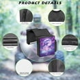 thumbnail image 4 of Uorisanigo ATV Tank Bag, Waterproof Motorcycle Saddle Bag, Auto Accessories, Durable Purple Dolphin ATV Storage Saddle Bags for ATVs Motorcycles and Snowmobiles, 4 of 7