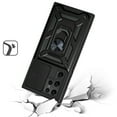 thumbnail image 2 of For Samsung Galaxy S24 Hybrid Cases with Slide Camera Lens Cover and Ring Kickstand Rugged Dual Layer Heavy Duty Hard Cover ,Xpm Phone Case [ Black ], 2 of 9