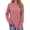 Pink, variant on Sweatshirts for Women Crewneck Casual Long Sleeve Shirts Tunic Tops
