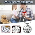 thumbnail image 1 of Fridja To My DAD Father's Day Keychain A Stainless Steel Keychain For Father, 1 of 6