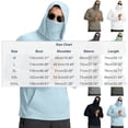 thumbnail image 3 of Viluyesy Mens Rash Guard Long Sleeve Shirt, Lightweight Breathable Quick Dry UV Protection Shirt Gray M, 3 of 9