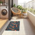 thumbnail image 4 of Yayeee Doormat for Inside 20"x32" Absorbent Low-Profile Washable Non-Slip Rubber Backed Entryway Rug, Whimsical Foxes Pattern, 4 of 8