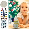 thumbnail image 1 of Adornos Navideños de Muñecos de Nieve Hechos a Mano onlyliua, 1 of 7