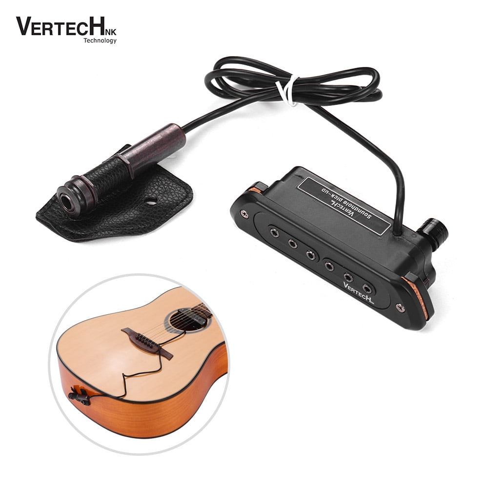 VERTECHnk VS8M Active Guitar Soundhole Pickup Transducer Humbucker