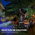 thumbnail image 4 of 4 PCS Solar Firework Light with Rainbow Tube, 120 LED Outdoor Solar Garden Decorative Lights IP65 Waterproof String, 4 of 8